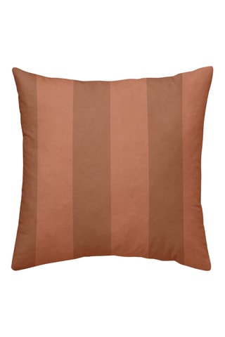 Fronha em percal de algodão 200 fios/cm² Romani - Vermelho-tijolo