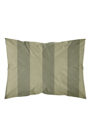 Fronha em percal de algodão 200 fios/cm² Romani - verde-escuro