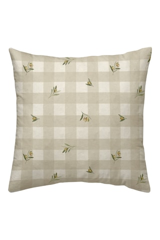 Fronha em percal de algodão 200 fios/cm² Sella - Bege