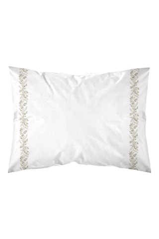 Fronha em percal de algodão 79 fios/cm² Altea - Branco