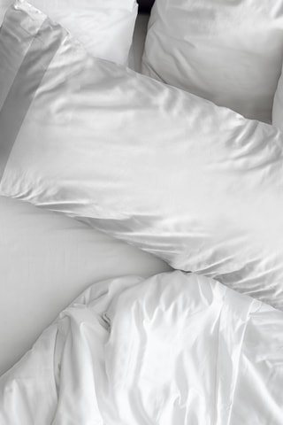 Fronha em percal de algodão 79 fios/cm² Portitxol - Branco