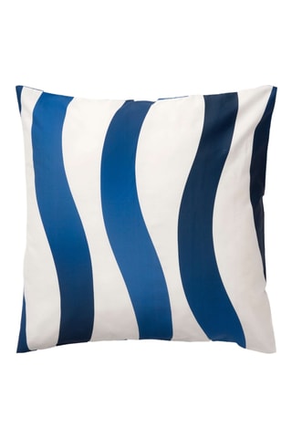 Taie d’oreiller en percale de coton 79 fils/cm² Albir - Bleu