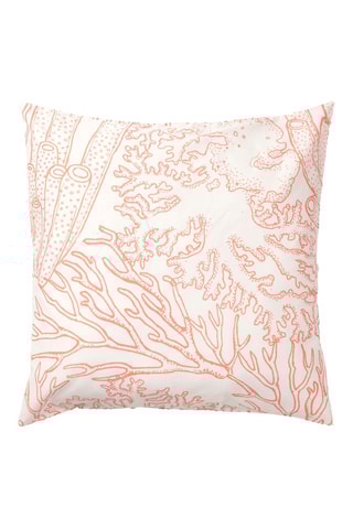 Fronha em percal de algodão 79 fios/cm² Begur - Coral