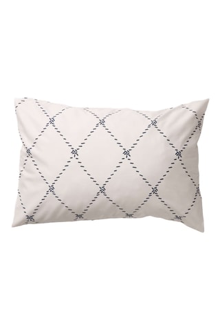 Fronha em percal de algodão 79 fios/cm² Benicàssim - Azul-marinho