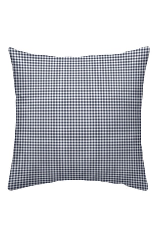 Fronha em percal de algodão 79 fios/cm² Calafat - Azul-marinho