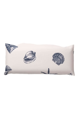 Fronha em percal de algodão 79 fios/cm² Dénia - Azul-cobalto