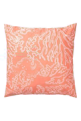 Fronha em percal de algodão 79 fios/cm² Estarit - Coral