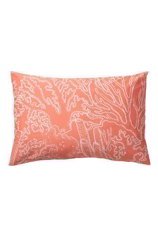 Fronha em percal de algodão 79 fios/cm² Estarit - Coral