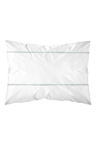 Fronha em percal de algodão 79 fios/cm² Ibiza - verde-claro