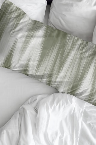 Fronha tie and dye em algodão 79 fios/cm² Algemesi - Caqui e branco