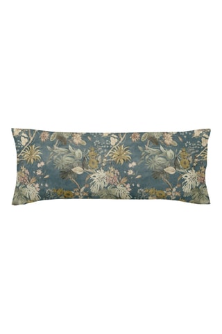 Fronha em percal de algodão 79 fios/cm² Aspe - Azul-petróleo