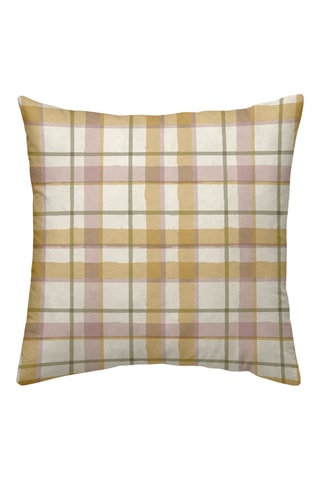 Fronha em percal de algodão 79 fios/cm² Benimodo - Bege e camel