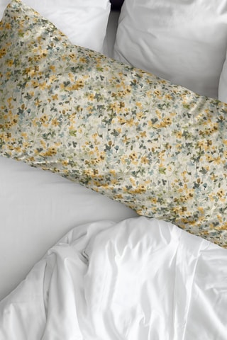 Fronha em percal de algodão 79 fios/cm² Catadau - verde-claro