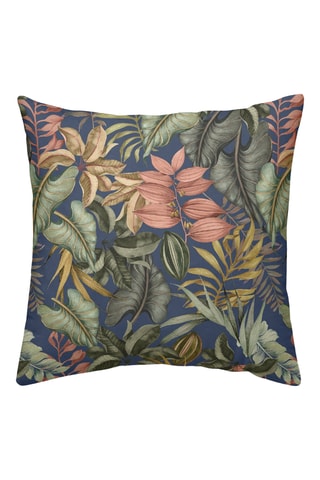 Fronha em percal de algodão 79 fios/cm² Loriguilla - Azul-marinho