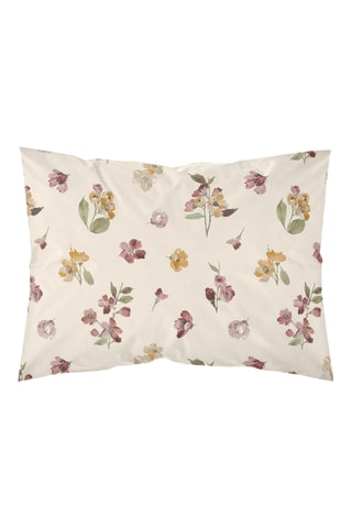 Taie de traversin en percale de coton 200 fils/cm² Morella - Blanc