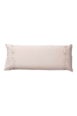 Taie de traversin en percale de coton 200 fils/cm² Tivissa - Blanc