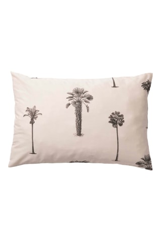 Taie de traversin en percale de coton 79 fils/cm² Xativa - Beige