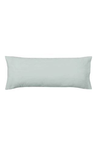 Taie de traversin en percale de coton 78 fils/cm² Mint - Vert d’eau
