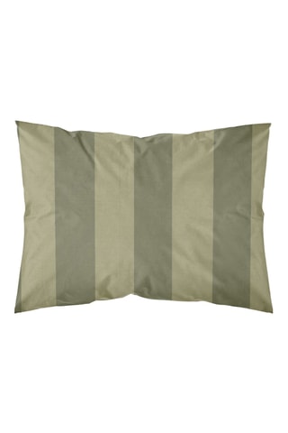 Fronha de travesseiro em percal de algodão 200 fios/cm² Romani - verde-escuro