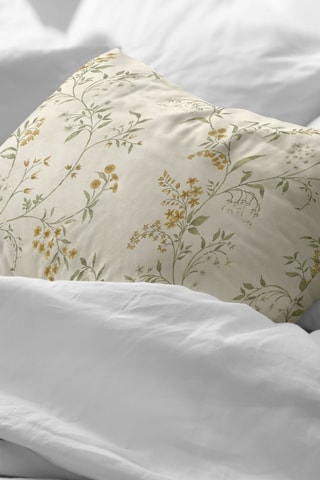 Taie de traversin en percale de coton 200 fils/cm² Tortosa - Beige