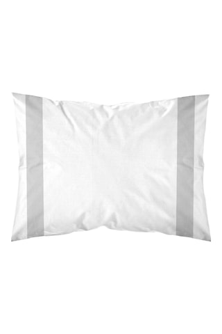 Fronha de travesseiro em percal de algodão 79 fios/cm² Portitxol - Branco