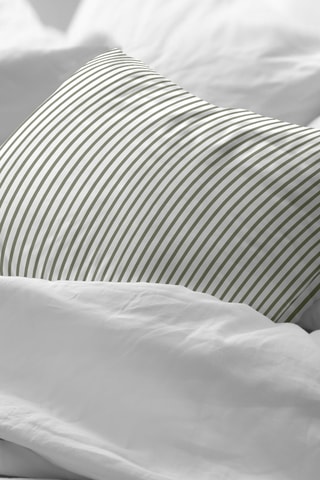 Fronha de travesseiro em percal de algodão 79 fios/cm² Tabarca - Verde