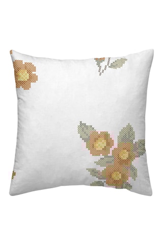 Fronha de travesseiro em algodão 200 fios/cm² Aldaia - Branco