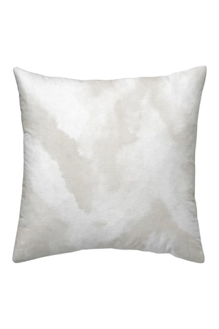 Fronha de travesseiro tie and dye em algodão 200 fios/cm² Naquera - Branco e bege