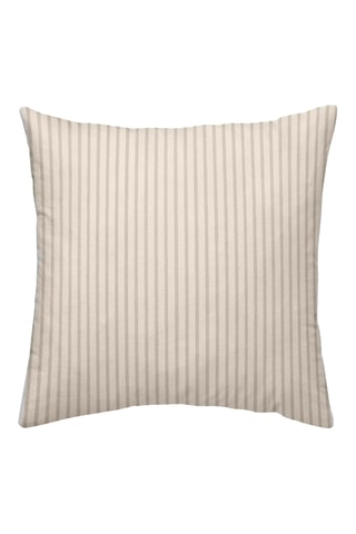 Taie de traversin en percale de coton 79 fils/cm² - Beige