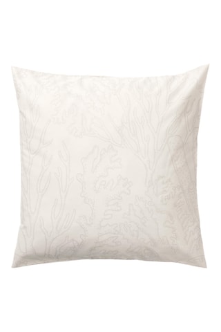 Fronha de travesseiro em percal de algodão 79 fios/cm² Begur - Cinzento-claro