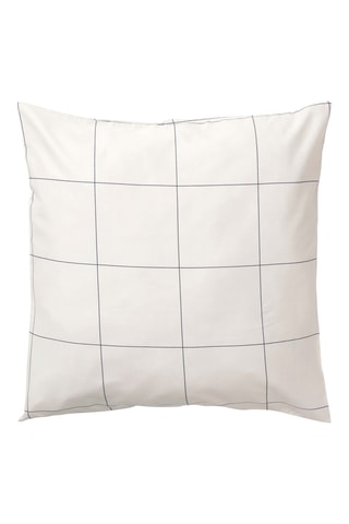 Fronha de travesseiro em percal de algodão 79 fios/cm² Borriana - Azul-cobalto