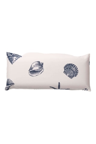 Fronha de travesseiro em percal de algodão 79 fios/cm² Dénia - Azul-cobalto