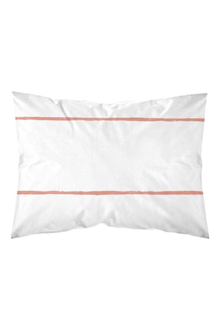 Fronha de travesseiro em percal de algodão 79 fios/cm² Ibiza - Coral