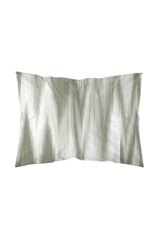 Fronha de travesseiro tie and dye em algodão 79 fios/cm² Algemesi - Caqui e branco