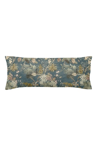 Fronha de travesseiro em percal de algodão 79 fios/cm² Aspe - Azul-petróleo