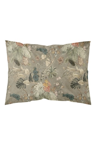 Fronha de travesseiro em percal de algodão 79 fios/cm² Aspe - Caqui