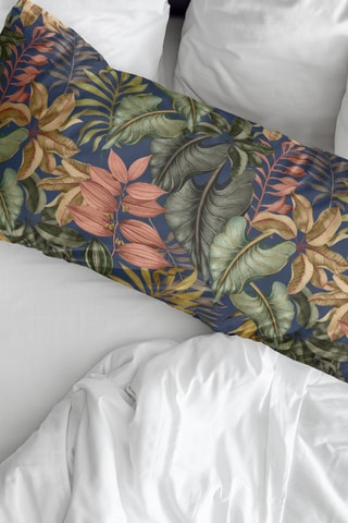 Fronha de travesseiro em percal de algodão 79 fios/cm² Loriguilla - Azul-marinho