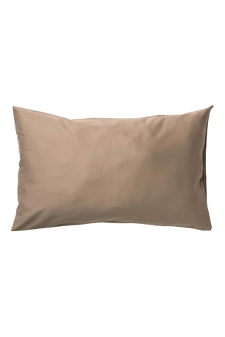 Fronha em algodão Supima 117,9 fios/cm²- Bege