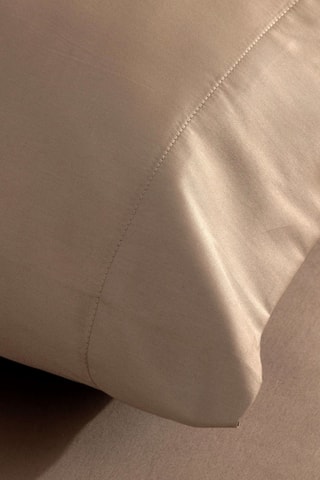 Fronha em algodão Supima 117,9 fios/cm²- Bege