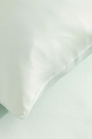 Fronha em algodão Supima 117,9 fios/cm²- Verde-água