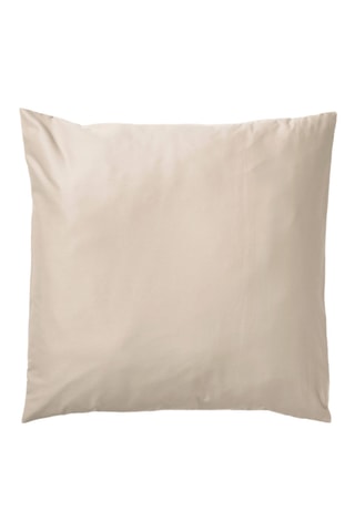 Fronha em algodão 117,9 fios/cm² Cement - Bege