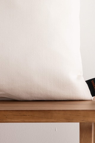Capa de almofada em linho Cascai - Branco
