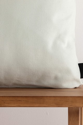 Capa de almofada em linho Cascai - Verde-água