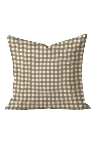 Capa de almofada Aielo - Castanho