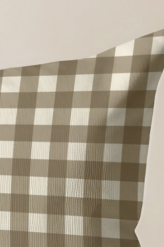 Capa de almofada Aielo - Castanho