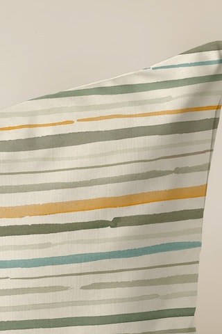 Capa de almofada Catadau Cont - Branco e amarelo