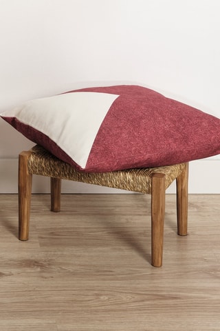 Capa de almofada Deveses A - Vermelho