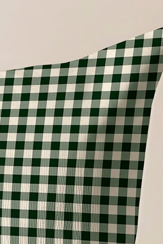 Capa de almofada Aielo - Verde-esmeralda