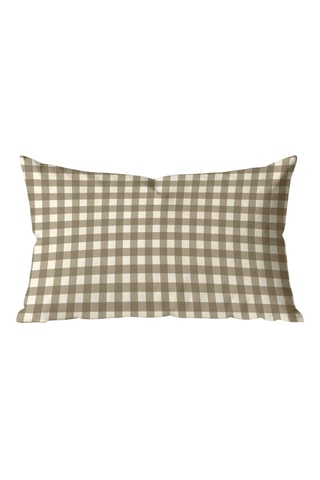 Capa de almofada Aielo - Castanho e bege