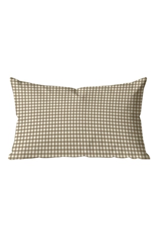 Capa de almofada Aielo - Castanho e bege